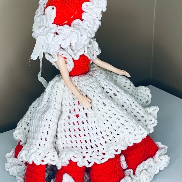 Vintage Crochet Bed Doll - Picture 5 of 6